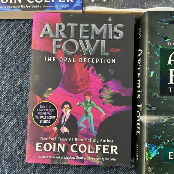 5 Artemis Fowl Series Books 1-4, 6 Eoin Colfer Paperbacks And Hardcover - Picture 5 of 12